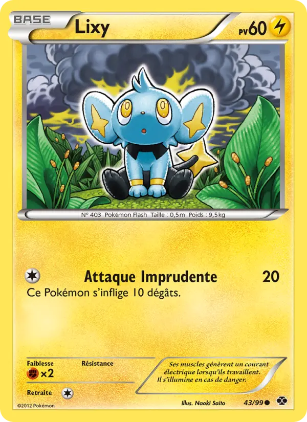 Lixy — Carte Pokémon 43 Destinées Futures