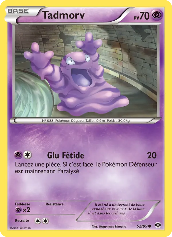 Tadmorv — Carte Pokémon 52 Destinées Futures