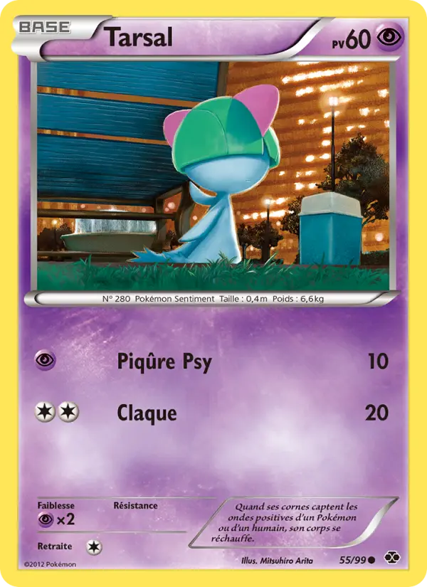 055/099 - Tarsal — Carte Pokémon Destinées Futures 55/99