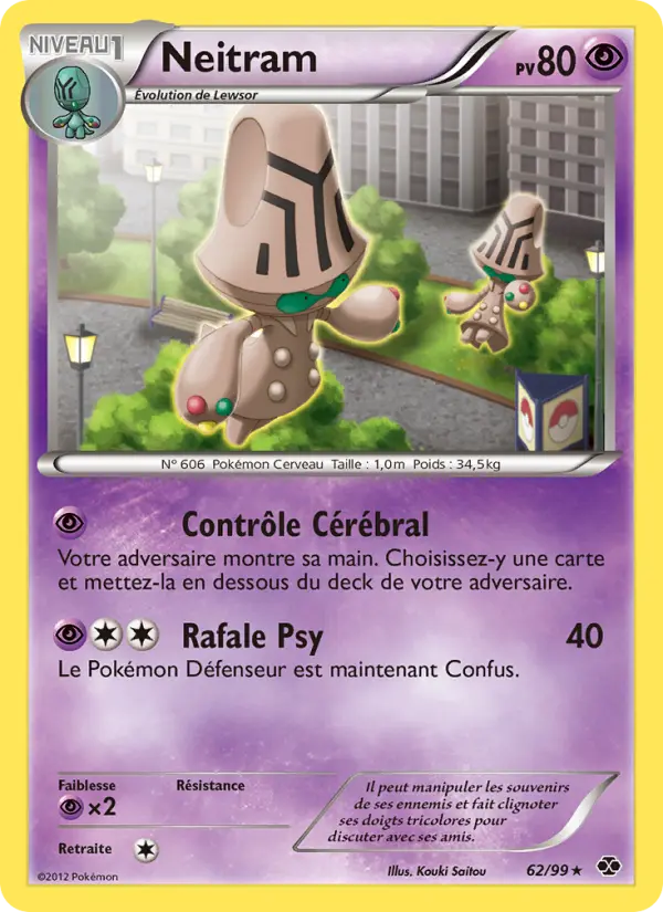 Neitram — Carte Pokémon 62 Destinées Futures