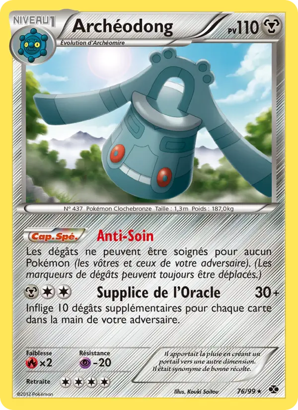 Archéodong — Carte Pokémon 76 Destinées Futures
