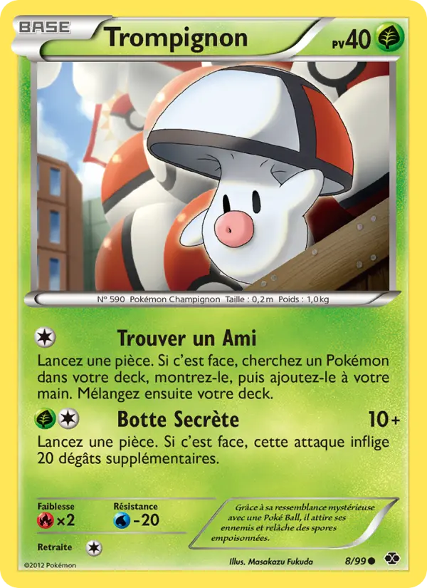Trompignon — Carte Pokémon 8 Destinées Futures