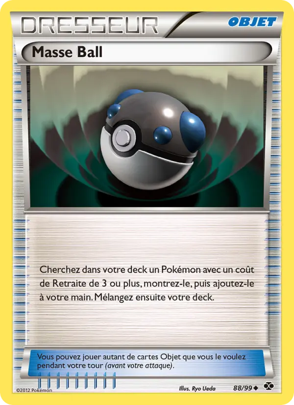 088/099 - Masse Ball — Carte Pokémon Destinées Futures 88/99