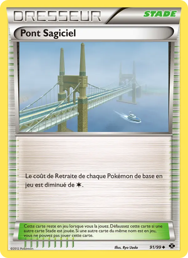 091/099 - Pont Sagiciel — Carte Pokémon Destinées Futures 91/99
