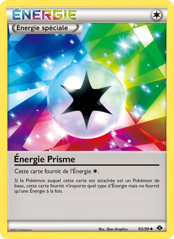 093/099 - Énergie Prisme — Carte Pokémon Destinées Futures 93/99
