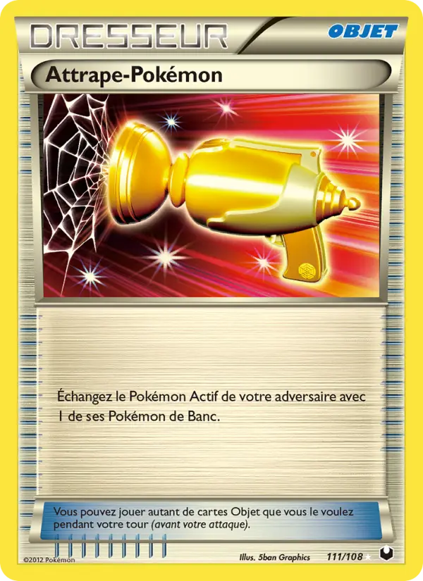 111/108 - Attrape-Pokémon — Carte Pokémon Explorateurs Obscurs 111/108