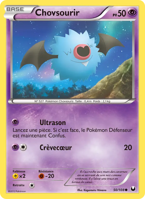 Chovsourir — Carte Pokémon 50 Explorateurs Obscurs