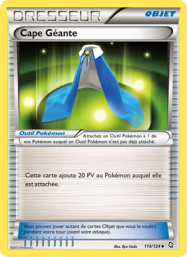 114/124 - Cape Géante — Carte Pokémon Dragons Éxaltés 114/124