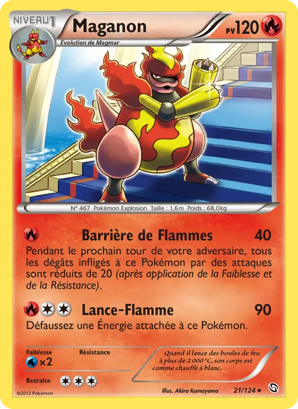 Maganon — Carte Pokémon 21 Dragons Éxaltés