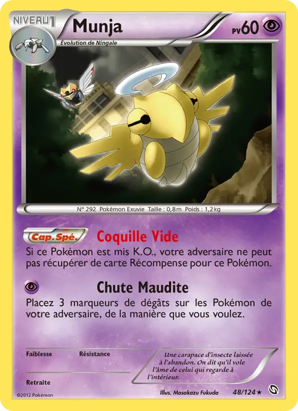 Munja — Carte Pokémon 48 Dragons Éxaltés