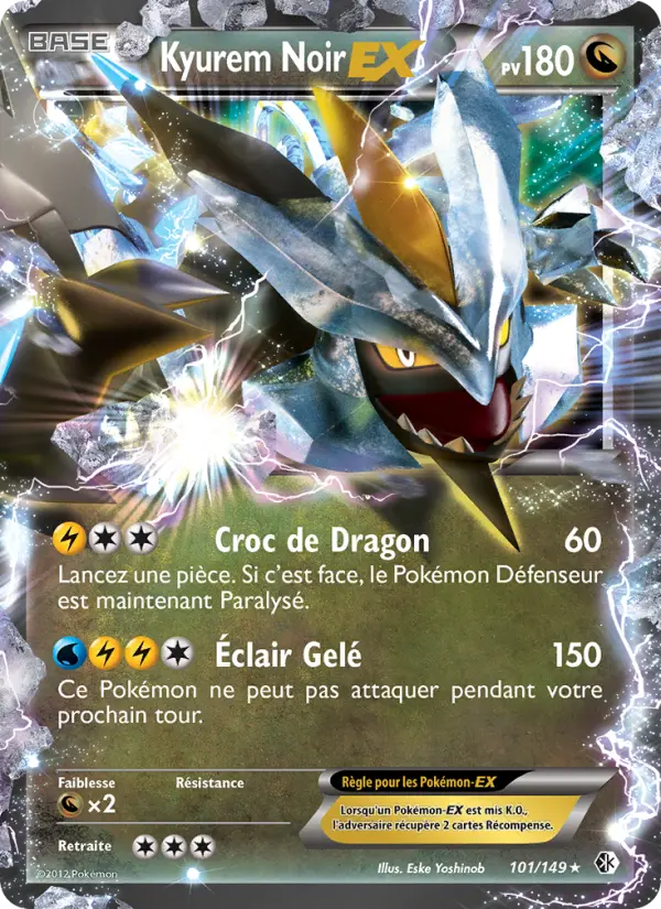 101/149 - Kyurem Noir EX