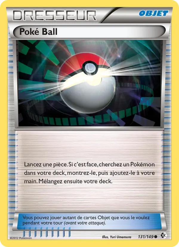 131/149 - Poké Ball — Carte Pokémon Frontières Franchies 131/149