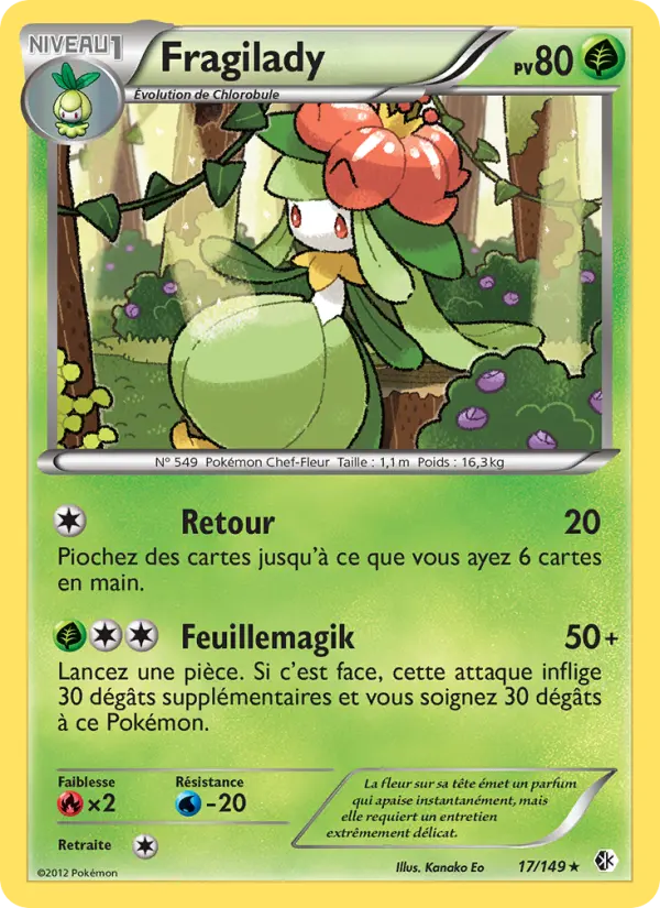 Fragilady — Carte Pokémon 17 Frontières Franchies