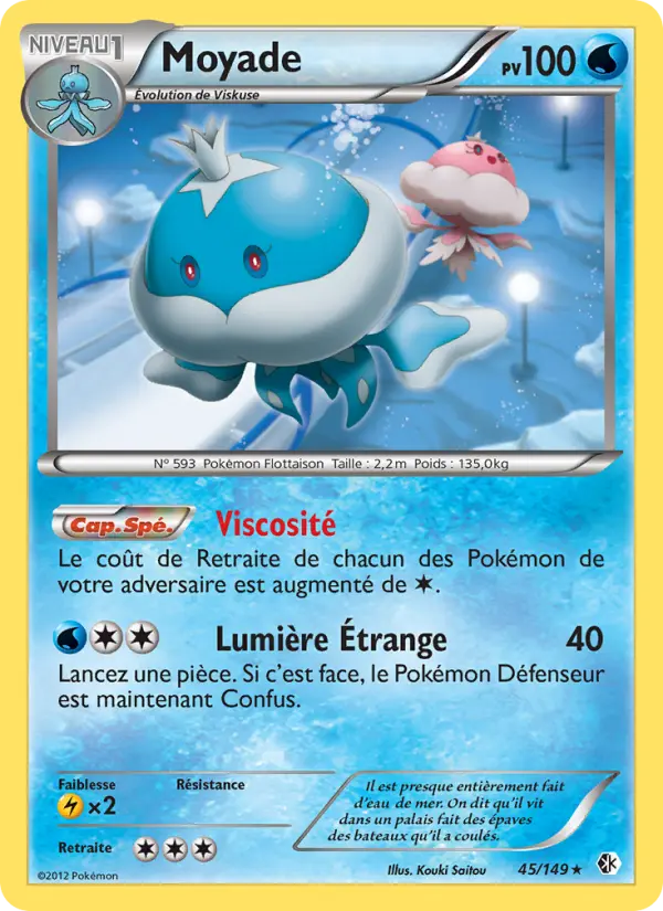 Moyade — Carte Pokémon 45 Frontières Franchies