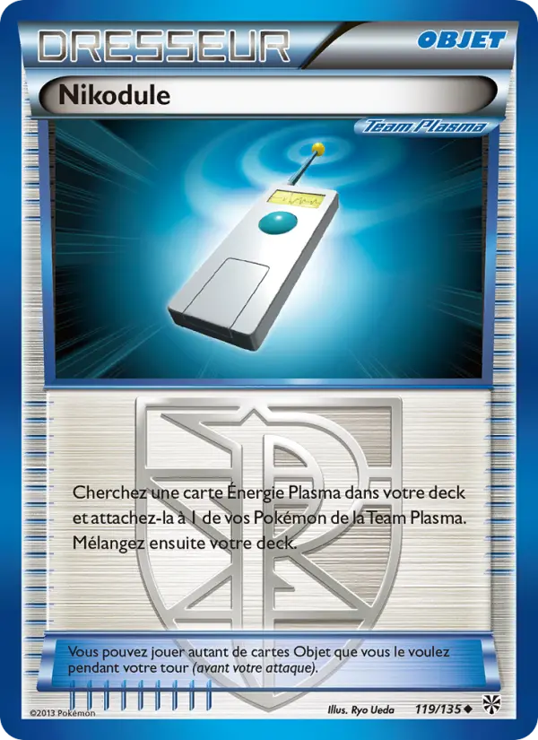 119/135 - Nikodule — Carte Pokémon Tempète Plasma 119/135