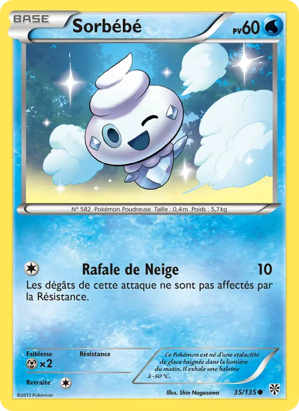 Sorbébé — Carte Pokémon 35 Tempète Plasma