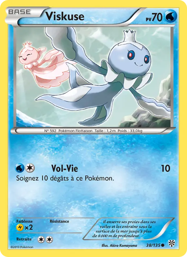 Viskuse — Carte Pokémon 38 Tempète Plasma