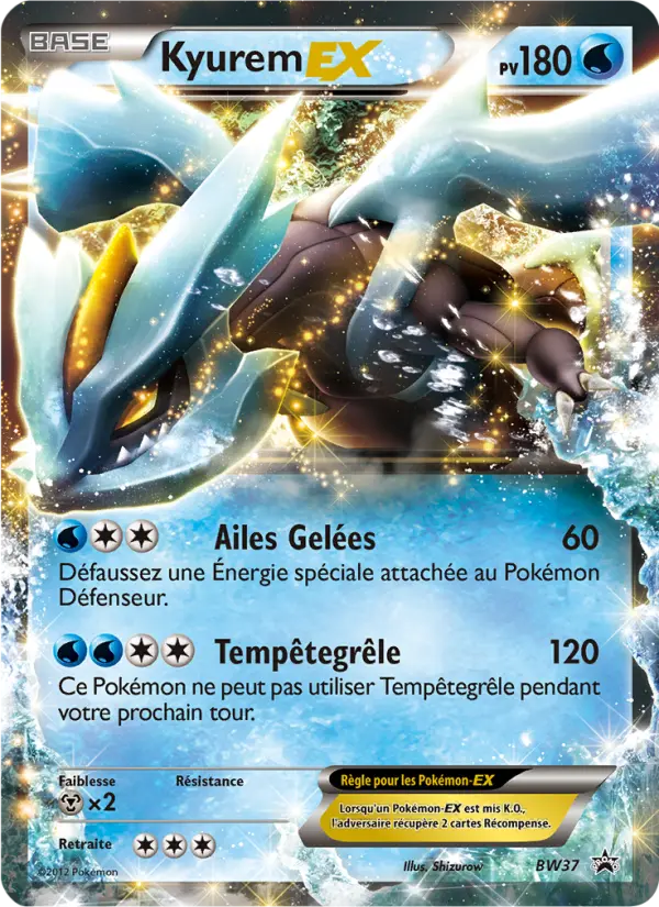 Kyurem ex — Carte Pokémon BW37 Promo BW