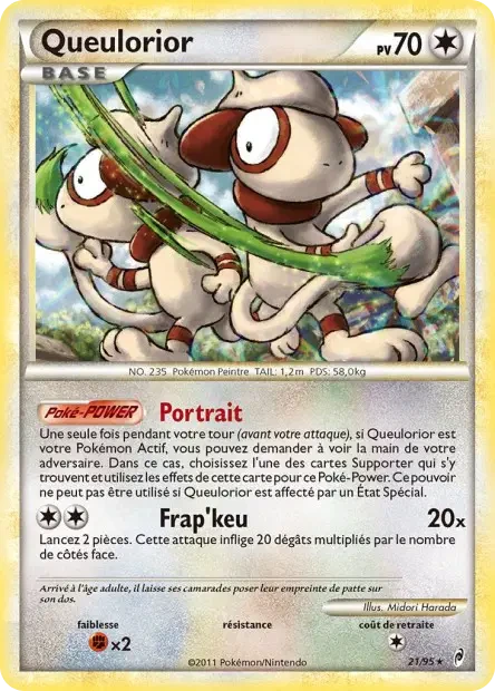 021/095 - Queulorior — Carte Pokémon L'appel des Légendes 21/95