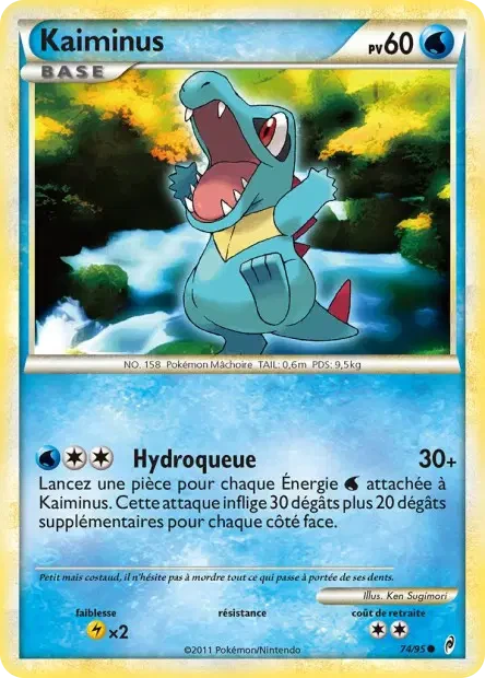 074/095 - Kaiminus — Carte Pokémon L'appel des Légendes 74/95