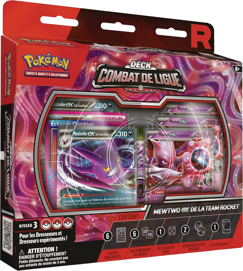 Deck - Combat de Ligue / Mewtwo-ex de la Team Rocket