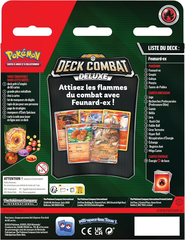 Deck - Combat Deluxe / Feunard-ex (verso)