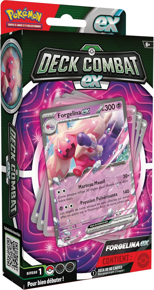 Deck - Combat-ex / Forgelina-ex