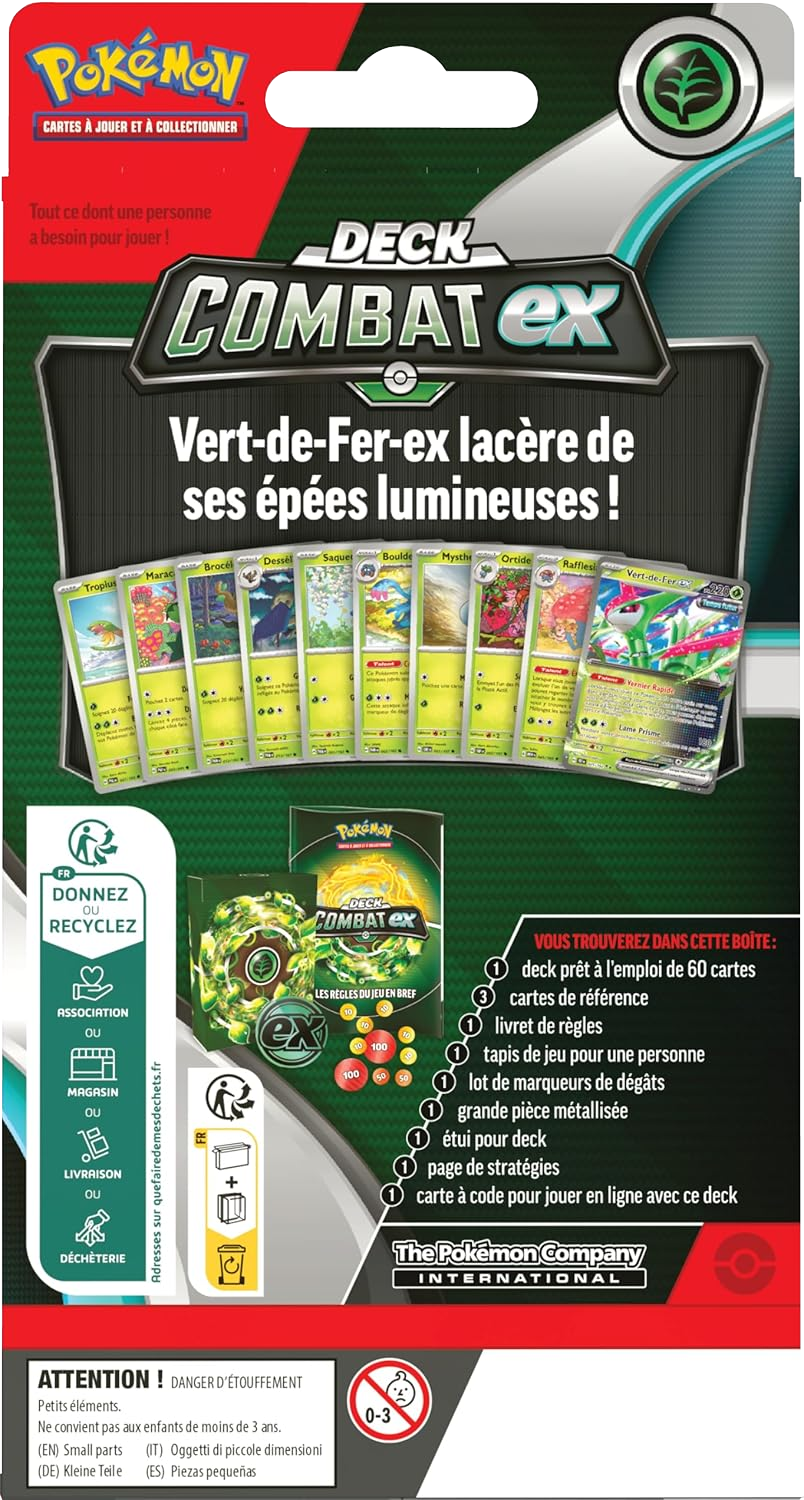 Deck - Combat-ex / Vert-de-Fer-ex (verso)