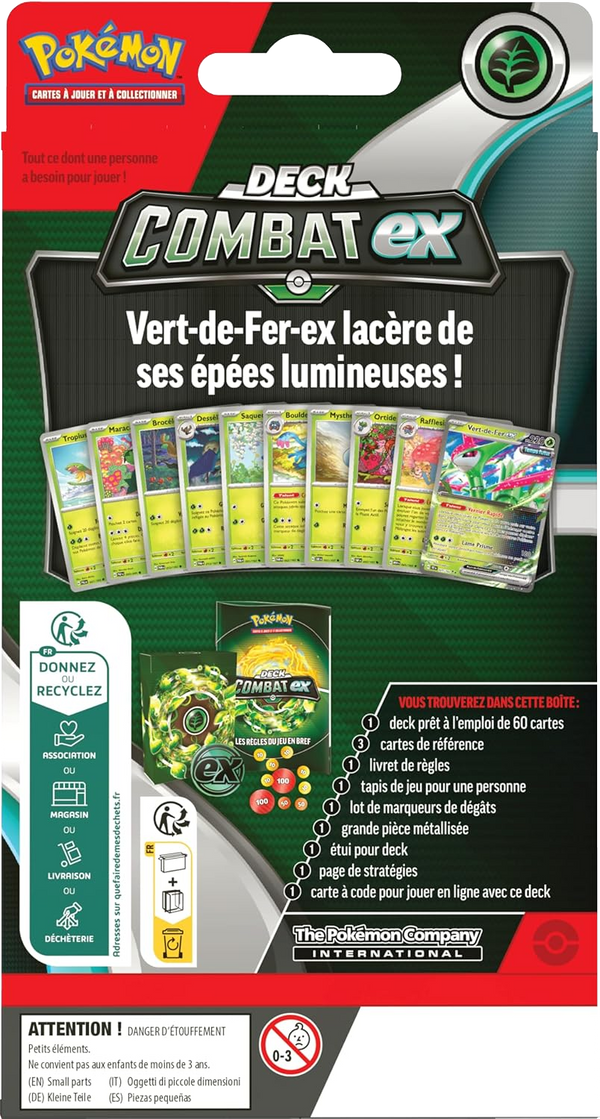 Deck - Combat-ex / Vert-de-Fer-ex (verso)