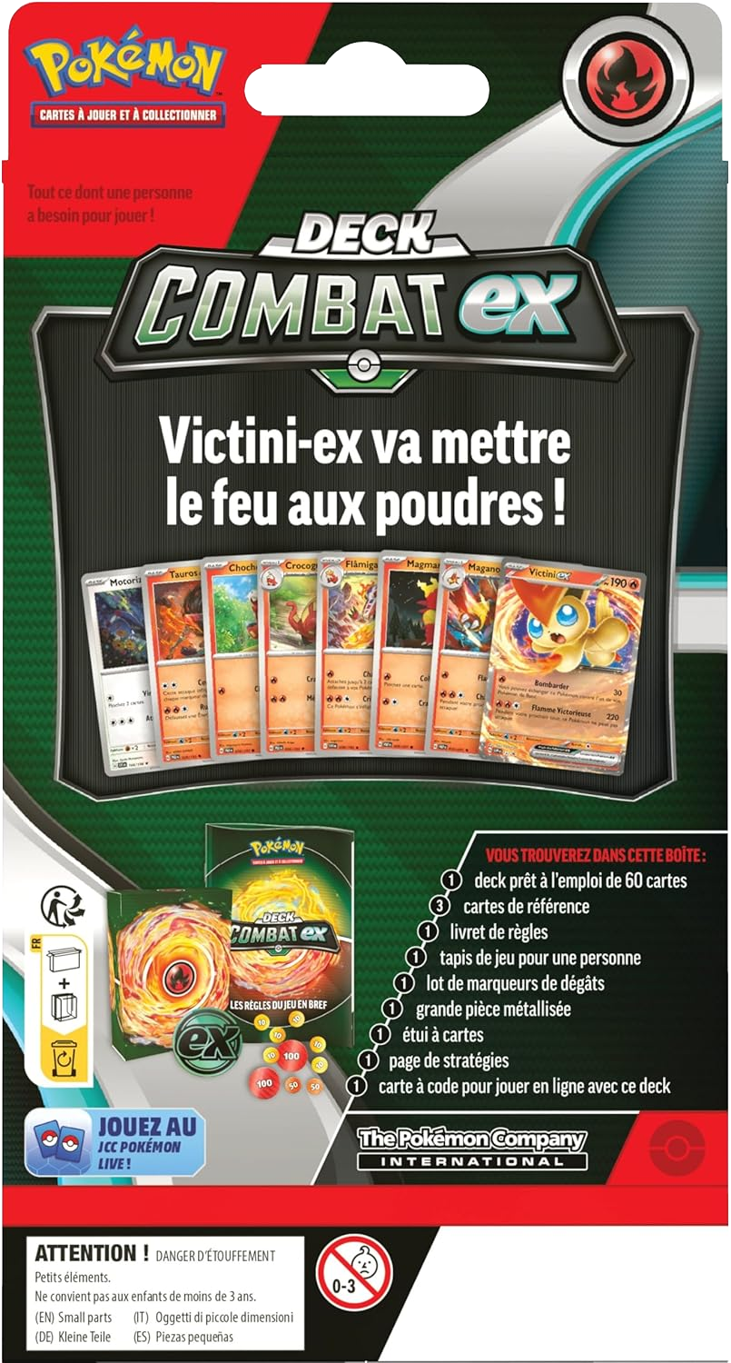 Deck - Combat-ex / Victini-ex (verso)