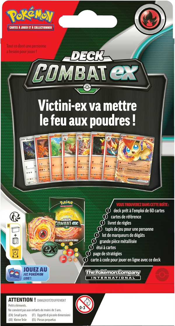 Deck - Combat-ex / Victini-ex (verso)