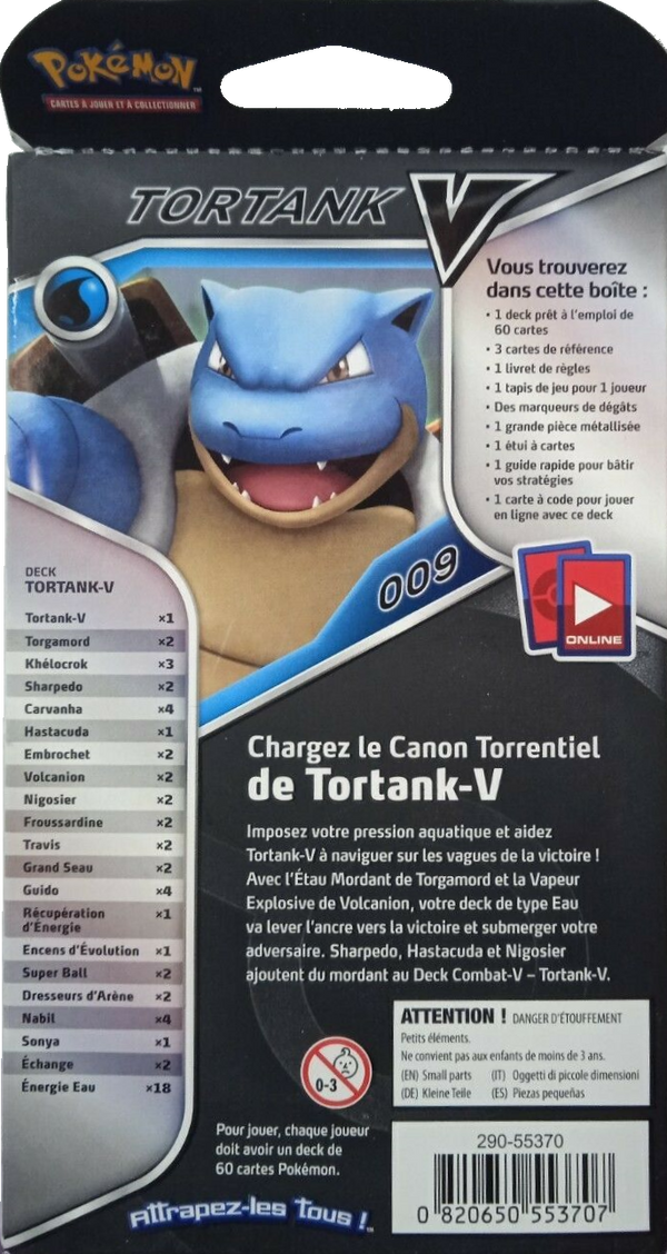Deck - Combat-V / Tortank-V (verso)