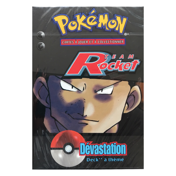 Deck à thème - Team Rocket / Dévastation, boîte française