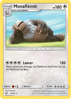 018/018 - Monaflèmit — Carte Pokémon Détective Pikachu 18/18