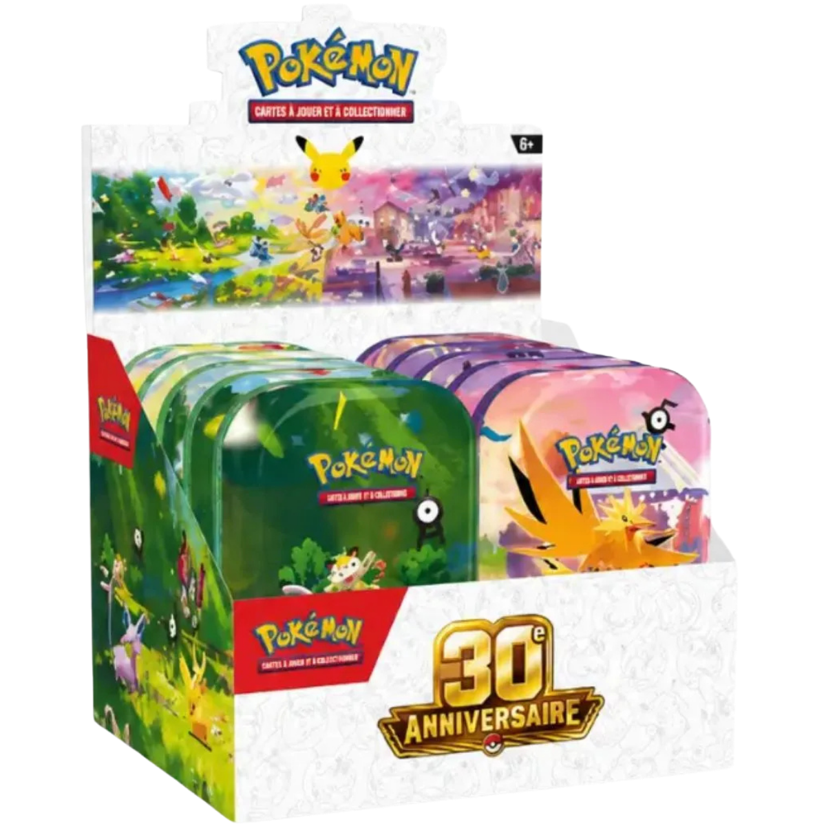 Display Mini-Tin - 30e Anniversaire