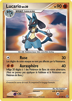 Lucario dp1 Tempête