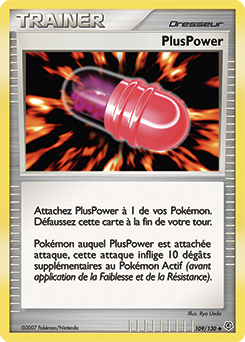 109/130 - PlusPower — Carte Pokémon Diamant & Perle 109/130