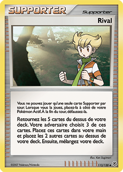 113/130 - Rival — Carte Pokémon Diamant & Perle 113/130