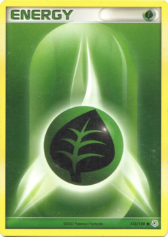 123/130 - Énergie Plante — Carte Pokémon Diamant & Perle 123/130