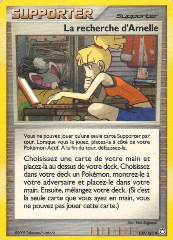 La recherche d'Amelle