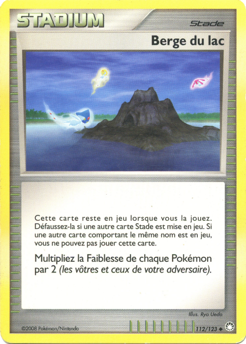 112/123 - Berge du lac - Carte Pokémon Trésors Mystérieux 112/123