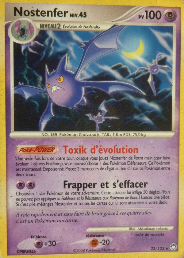 023/123 - Nostenfer - Carte Pokémon Trésors Mystérieux 23/123
