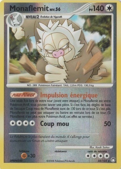 034/123 - Monaflemit - Carte Pokémon Trésors Mystérieux 34/123