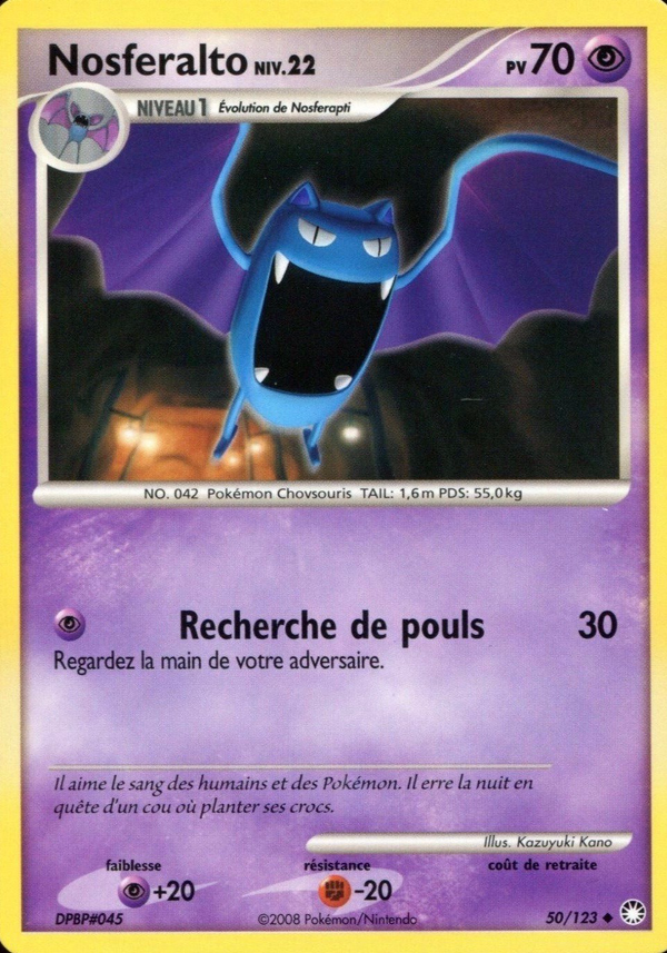 050/123 - Nosferalto - Carte Pokémon Trésors Mystérieux 50/123