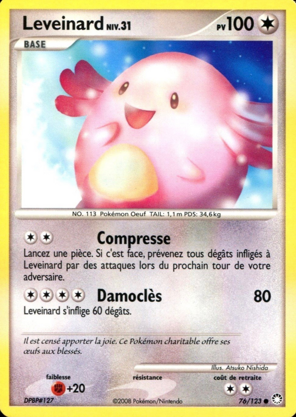 076/123 - Leveinard - Carte Pokémon Trésors Mystérieux 76/123