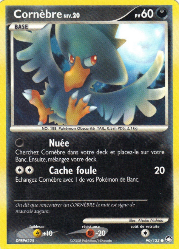 090/123 - Cornèbre - Carte Pokémon Trésors Mystérieux 90/123