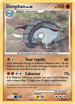 048/132 - Donphan — Carte Pokémon Merveilles Secrètes 48/132