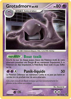 056/132 - Grotadmorv — Carte Pokémon Merveilles Secrètes 56/132