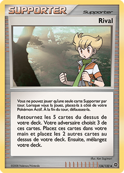 124/132 - Rival — Carte Pokémon Merveilles Secrètes 124/132