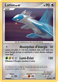 023/106 - Latios — Carte Pokémon Duels au Sommets 23/106